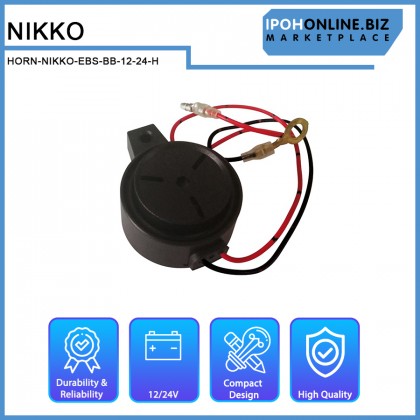 Nikko Back-Up Buzzer ONTZWB EBS-BB 12/24-H Nikko Back-Up Buzzer ONTZWB EBS-BB 12/24-H
