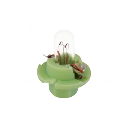 Trifa Plastic Base Lamps White-Green 02717 2W 12V For Proton Meter Panel Bulb - 10 Pieces Trifa Plastic Base Lamps White-Green 02717 2W 12V For Proton Meter Panel Bulb - 10 Pieces