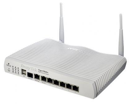 Draytek Vigor 2860n Vdsl2 Adsl2 Modem Wireless N Vpn Security Firewall Router Usb 4g Tm Streamyx