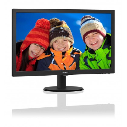 Philips V Line 23.6 inch FULL HD 1920 x 1080 8ms VGA DVI HDMI MVA LED LCD monitor with SmartControl Lite 243V5QHSBA/69 Philips V Line 23.6 inch FULL HD 1920 x 1080 8ms VGA DVI HDMI MVA LED LCD monitor with SmartControl Lite 243V5QHSBA/69