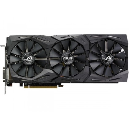 ASUS ROG Strix Radeon RX 580 8G Gaming OC Edition GDDR5 PCIE Mining Ready AMD Graphics Card with RGB Lighting ROG-STRIX-RX580-O8G-GAMING ASUS ROG Strix Radeon RX 580 8G Gaming OC Edition GDDR5 PCIE Mining Ready AMD Graphics Card with RGB Lighting ROG-STRIX-RX580-O8G-GAMING