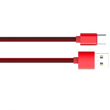 LDNIO LS60 1 Meter High-speed 2.4A Fast Charging & Data Type-C Nylon Cable