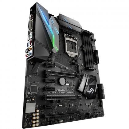 ASUS ROG STRIX Z270F Intel LGA 1151 DDR4 M.2 SATA USB 3.1 DP HDMI DVI 4+3 GPU Mining Gaming ATX Motherboard ASUS ROG STRIX Z270F Intel LGA 1151 DDR4 M.2 SATA USB 3.1 DP HDMI DVI 4+3 GPU Mining Gaming ATX Motherboard