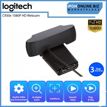 Logitech C930e 1080P HD Webcam for Business Logitech C930e 1080P HD Webcam for Business