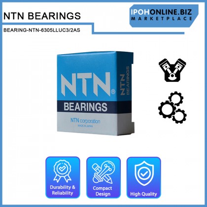 NTN 6305LLUC3/2AS Deep Groove Ball Bearing 25 mm x 62 mm x 17 mm NTN 6305LLUC3/2AS Deep Groove Ball Bearing 25 mm x 62 mm x 17 mm