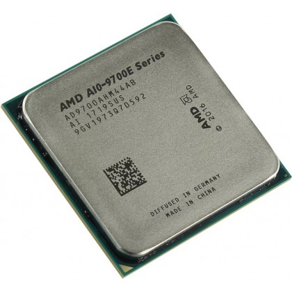 AMD 7th Gen Bristol Ridge A10-9700E 4 Core 3.0 GHz Socket AM4 35W Desktop Processor w/ Radeon R7 Graphics up to 3.5 GHz AMD 7th Gen Bristol Ridge A10-9700E 4 Core 3.0 GHz Socket AM4 35W Desktop Processor w/ Radeon R7 Graphics up to 3.5 GHz