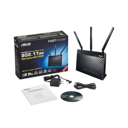 ASUS RT-AC68U Dual Band 802.11ac Wireless AC1900 Gigabit Router Unifi AiMesh WiFi Node Support