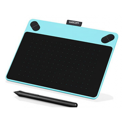 Wacom Intuos Draw Small CTL-490/B0-CX Creative Pen Tablet - Mint Blue