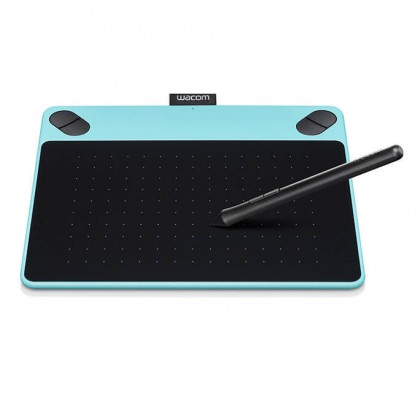 Wacom Intuos Draw Small CTL-490/B0-CX Creative Pen Tablet - Mint Blue