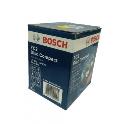 BOSCH FC2 Disc Compact 12V 105-118dB(A) 350/420Hz 0 986 AH0 103-HNM Mini Small and Compact Disc Horn