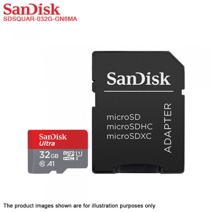 SanDisk 32GB Ultra 98MB/s microSDHC UHS-I Micro SD Card with Adapter