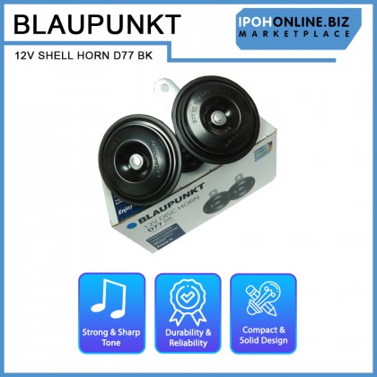 Blaupunkt 12V D77 BK 77mm Disc Horn - GERMANY