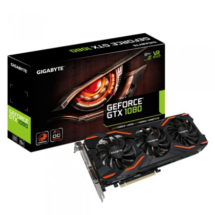 GIGABYTE NVIDIA GeForce GTX 1080 WINDFORCE OC 8GB GDDR5X 256 bit DVI HDMI 8K VR Gaming Mining GRAPHIC CARD GV-N1080WF3OC-8GD GIGABYTE NVIDIA GeForce GTX 1080 WINDFORCE OC 8GB GDDR5X 256 bit DVI HDMI 8K VR Gaming Mining GRAPHIC CARD GV-N1080WF3OC-8GD