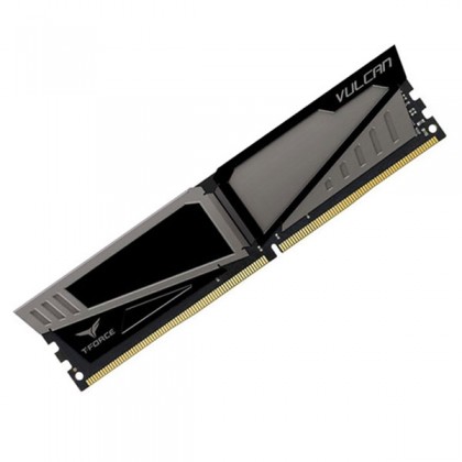 TeamGroup 8GB T-FORCE Vulcan Gray DDR4 2400 PC4 19200 UDIMM Desktop Gaming RAM TLGD48G2400HC1401 TeamGroup 8GB T-FORCE Vulcan Gray DDR4 2400 PC4 19200 UDIMM Desktop Gaming RAM TLGD48G2400HC1401