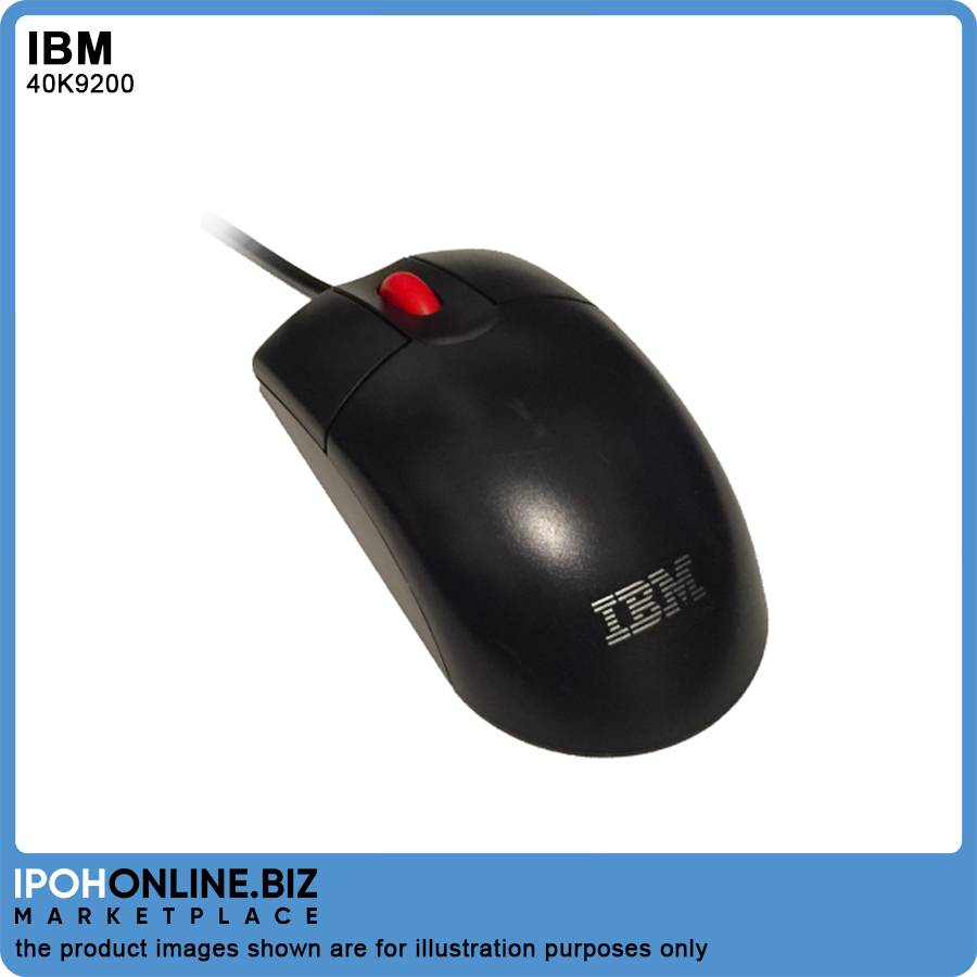 IBM 40K9200 2 Button Optical Wheel Mouse