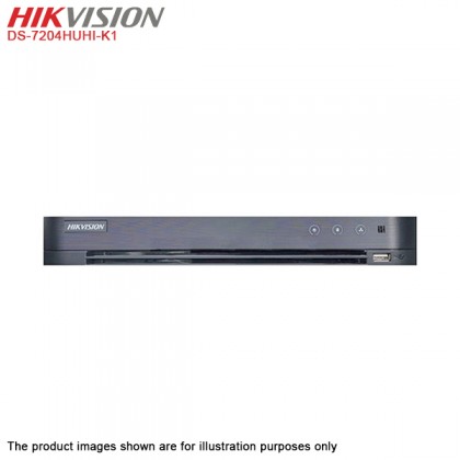 Hikvision DS-7204HUHI-K1 4 Channel 1080P Up To 5MP Turbo HD CCTV DVR Hikvision DS-7204HUHI-K1 4 Channel 1080P Up To 5MP Turbo HD CCTV DVR