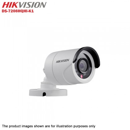Hikvision Turbo HD 8 Channel CCTV DVR DS-7208HQHI-K1 + HIKVISION DS-2CE16D0T-IRF 2MP Turbo HD 1080P 4 in 1 TVI AHD CVI CVBS IR Bullet CCTV Camera + 1TB Toshiba CCTV HDD Hikvision Turbo HD 8 Channel CCTV DVR DS-7208HQHI-K1 + HIKVISION DS-2CE16D0T-IRF 2MP Turbo HD 1080P 4 in 1 TVI AHD CVI CVBS IR Bullet CCTV Camera + 1TB Toshiba CCTV HDD