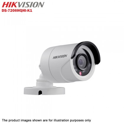 Hikvision Turbo HD 8 Channel CCTV DVR DS-7208HQHI-K1 + HIKVISION DS-2CE16D0T-IRF 2MP Turbo HD 1080P 4 in 1 TVI AHD CVI CVBS IR Bullet CCTV Camera + 1TB Toshiba CCTV HDD Hikvision Turbo HD 8 Channel CCTV DVR DS-7208HQHI-K1 + HIKVISION DS-2CE16D0T-IRF 2MP Turbo HD 1080P 4 in 1 TVI AHD CVI CVBS IR Bullet CCTV Camera + 1TB Toshiba CCTV HDD