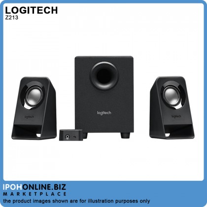 Logitech Z213 Compact 2.1 Full Sound Speaker System Logitech Z213 Compact 2.1 Full Sound Speaker System