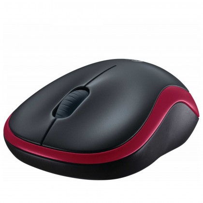 Logitech M185 Wireless Plug and Play Mouse - Red Logitech M185 Wireless Plug and Play Mouse - Red