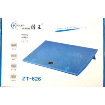Cooler Wang Laptop Cooling Pad 15-inch - Black Cooler Wang Laptop Cooling Pad 15-inch - Black