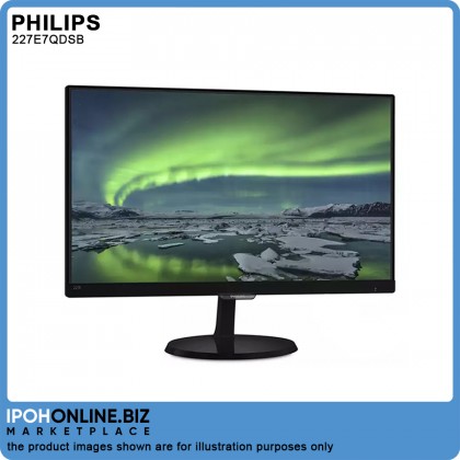 Philips E Line 22 Inch sRGB VGA DVI MHL HDMI FHD AH IPS LED Backlight Color LCD Monitor 227E7QDSB/69 Philips E Line 22 Inch sRGB VGA DVI MHL HDMI FHD AH IPS LED Backlight Color LCD Monitor 227E7QDSB/69