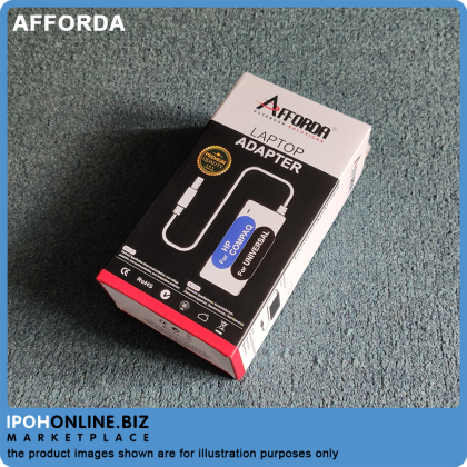Afforda 65W Laptop Adapter For HP Compaq Notebook Universal Afforda 65W Laptop Adapter For HP Compaq Notebook Universal