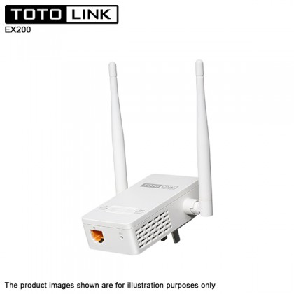 TOTOLINK EX200 300Mbps Wireless N Range Extender 