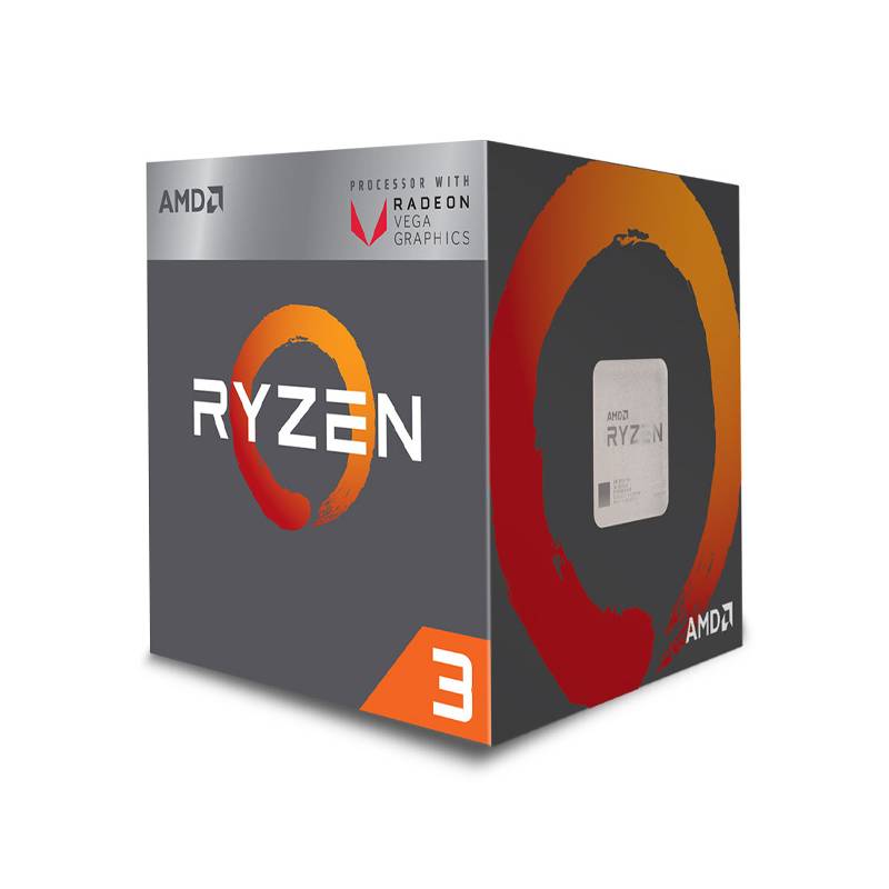 AMD Ryzen 3 2200G Radeon RX Vega 8 Graphics Processor + Segotep HALO 6 ...