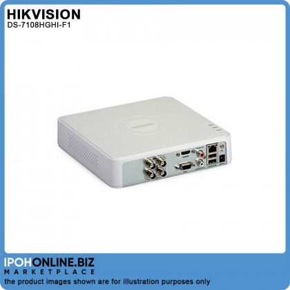 Hikvision DS-7108HGHI-F1 8CH H.264 1080P HDMI VGA Mobile Surveillance CCTV Turbo HD DVR