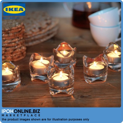 IKEA GLIMMA Unscented Tealight 38mm Candles 100 Pieces Burning Time 4 Hour IKEA GLIMMA Unscented Tealight 38mm Candles 100 Pieces Burning Time 4 Hour