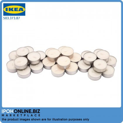 IKEA SINNLIG Scented Tealight Sweet Vanilla Natural 38mm Candles 30 Pieces x 2 Pack IKEA SINNLIG Scented Tealight Sweet Vanilla Natural 38mm Candles 30 Pieces x 2 Pack