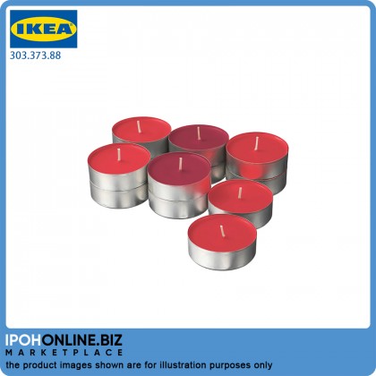 IKEA SINNLIG Scented Tealight Red Garden Berries 38mm Candles 30 Pieces x 2 Pack IKEA SINNLIG Scented Tealight Red Garden Berries 38mm Candles 30 Pieces x 2 Pack