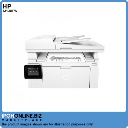 HP LaserJet Pro MFP M130fw Print Scan Copy Fax Network Wireless A4 Mono Printer
