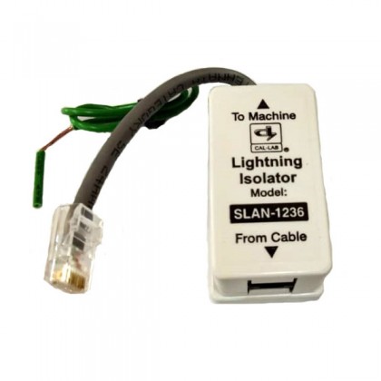 CAL-LAB SLAN-1236 LAN RJ45 10/100Mbps Cable Lightning Isolator Protector CAL-LAB SLAN-1236 LAN RJ45 10/100Mbps Cable Lightning Isolator Protector