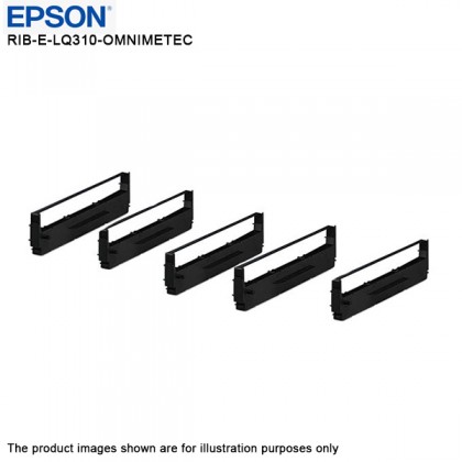 EPSON LQ310 Compatible Ribbon - 5 Pieces EPSON LQ310 Compatible Ribbon - 5 Pieces