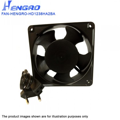 HENGRO HD1238HA2BA 120 X 38MM 220V ~ 240V 0.14A Cooling Axial Fan HENGRO HD1238HA2BA 120 X 38MM 220V ~ 240V 0.14A Cooling Axial Fan