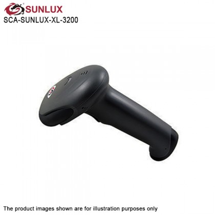 Sunlux XL-3200 2D Barcode Scanner USB Black Sunlux XL-3200 2D Barcode Scanner USB Black