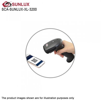 Sunlux XL-3200 2D Barcode Scanner USB with Stand Sunlux XL-3200 2D Barcode Scanner USB with Stand