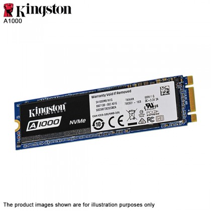 Kingston A1000 240GB M.2 2280 PCIe NVMe Gen 3.0 x 2 SSD Kingston A1000 240GB M.2 2280 PCIe NVMe Gen 3.0 x 2 SSD