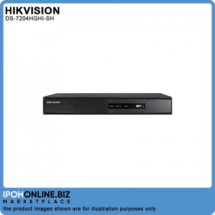 Hikvision DS-7204HGHI-SH 4 Channel Turbo HD 720P TVI CCTV DVR - Refurbish Hikvision DS-7204HGHI-SH 4 Channel Turbo HD 720P TVI CCTV DVR - Refurbish