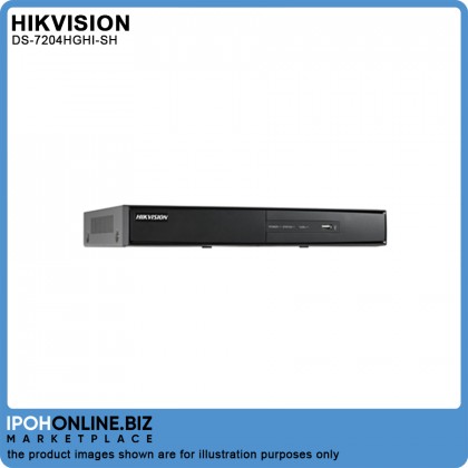 Hikvision DS-7204HGHI-SH 4 Channel Turbo HD 720P TVI CCTV DVR - Refurbish Hikvision DS-7204HGHI-SH 4 Channel Turbo HD 720P TVI CCTV DVR - Refurbish