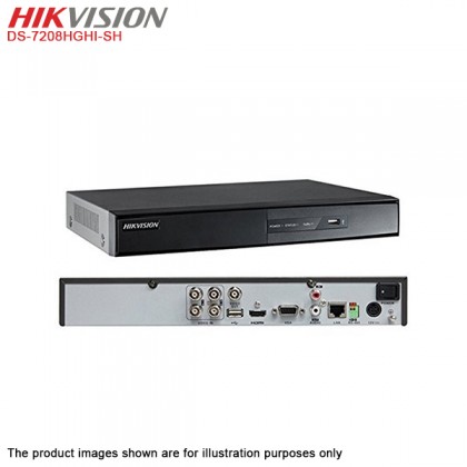 Hikvision DS-7208HGHI-SH 8 Channel Turbo HD 720P TVI CCTV DVR - Refurbish Hikvision DS-7208HGHI-SH 8 Channel Turbo HD 720P TVI CCTV DVR - Refurbish