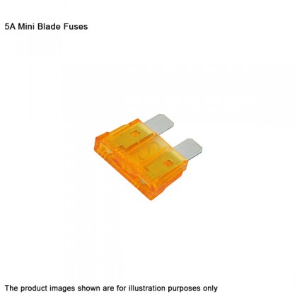 Auto Fuses Automotive 5A Standard Blade Plugin Fuses - 10 pcs Auto Fuses Automotive 5A Standard Blade Plugin Fuses - 10 pcs