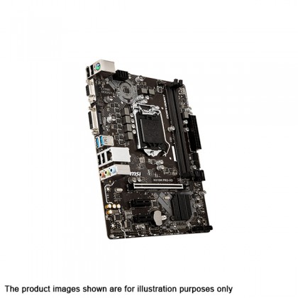 MSI H310M PRO-VD Intel 8th Gen LGA 1151 H310 DDR4 DVI VGA USB 3.1 Gen 1 Micro ATX Motherboard with EZ Debug LED MSI H310M PRO-VD Intel 8th Gen LGA 1151 H310 DDR4 DVI VGA USB 3.1 Gen 1 Micro ATX Motherboard with EZ Debug LED