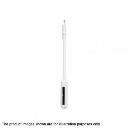 Transcend RDA2 Apple MFi-certified OTG Smart Card Reader with Lightning Connector TS-RDA2W White Transcend RDA2 Apple MFi-certified OTG Smart Card Reader with Lightning Connector TS-RDA2W White