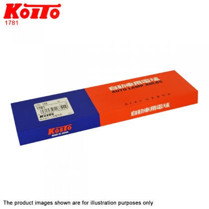 1 Box (10pcs) KOITO 1781 12V 16W T16 Tail Light Auto Lamp Bulbs 1 Box (10pcs) KOITO 1781 12V 16W T16 Tail Light Auto Lamp Bulbs