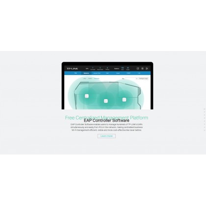 TP-Link Auranet EAP110 300Mbps Wireless N Ceiling Mount Access Point TP-Link Auranet EAP110 300Mbps Wireless N Ceiling Mount Access Point