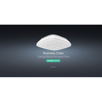 TP-Link Auranet EAP110 300Mbps Wireless N Ceiling Mount Access Point TP-Link Auranet EAP110 300Mbps Wireless N Ceiling Mount Access Point