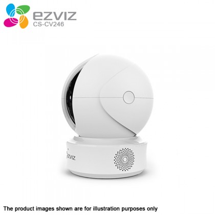 EZVIZ C6CN HD 720P Pan and Tilt WiFi Home Security Internet CCTV 360 View Camera with Audio Night Vision CS-CV246 - FOC 16GB Micro SD EZVIZ C6CN HD 720P Pan and Tilt WiFi Home Security Internet CCTV 360 View Camera with Audio Night Vision CS-CV246 - FOC 16GB Micro SD